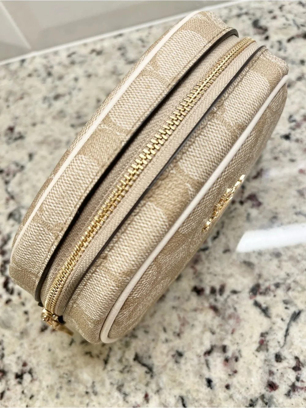 Coach Signature Dome Cosmetic Case NWOT